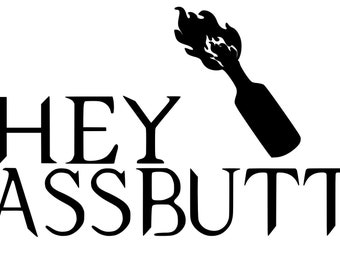 Assbutt Supernatural Vinyl Decal