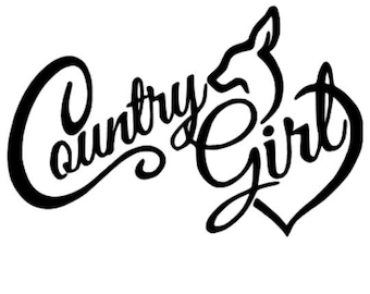 Country Girl Vinyl Decal