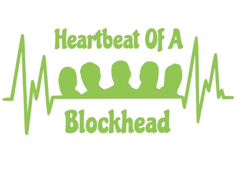 NKOTB Blockhead Car Decal New Kids on the Block Block Etsy