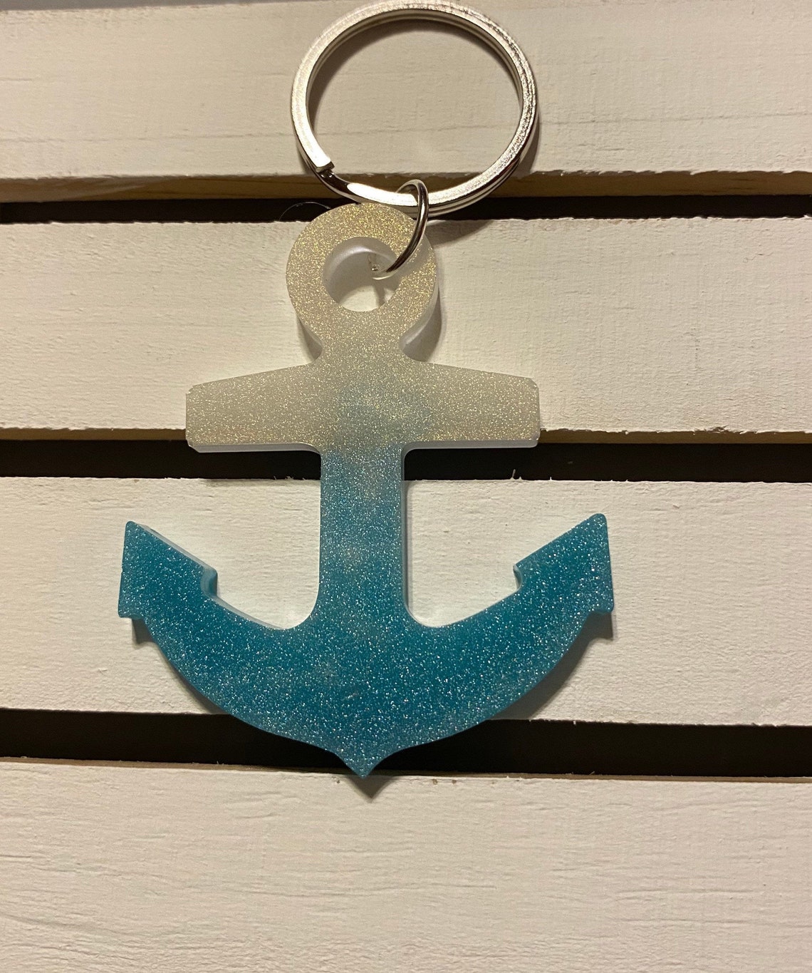 Anchor Keychains Beach Life Coast Beachy Etsy