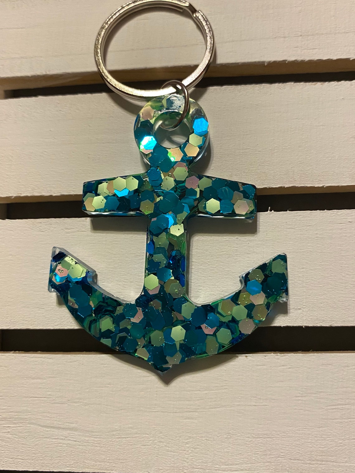 Anchor Keychains Beach Life Coast Beachy Etsy