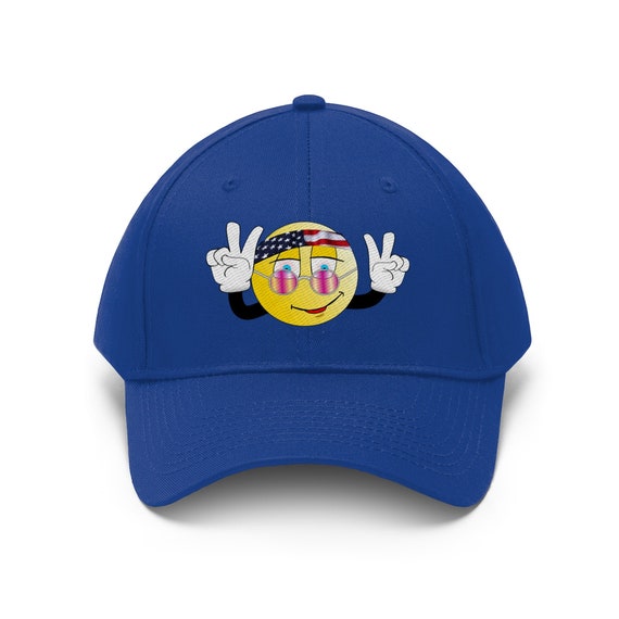 Cool Dude Smiley Face Peace Sign Ball 