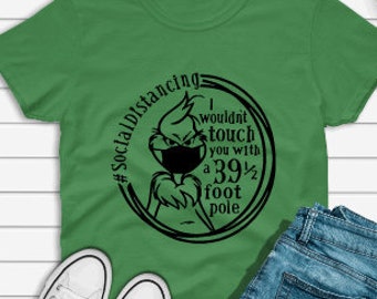 Masked Grinch Shirt | Etsy