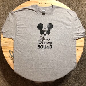 Magical Birthday Squad Shirts, Mouse Matching Family Vacation Birthday Squad Tshirts Womens Mens Youth Squad T-shirts