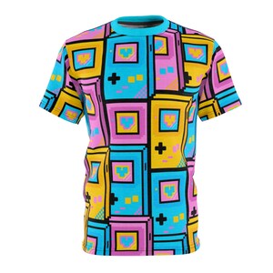 LoveBox 3 Color Shirt Kidcore Hyperpop Retro Gaming Kawaii Style All Over Print Unisex Shipping Included image 5