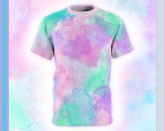 WaterColor •|• Shirt • Softie Aesthetic  • Streetstyle • Paint aesthetic / All Over Print [Unisex -/- Shipping Included ]