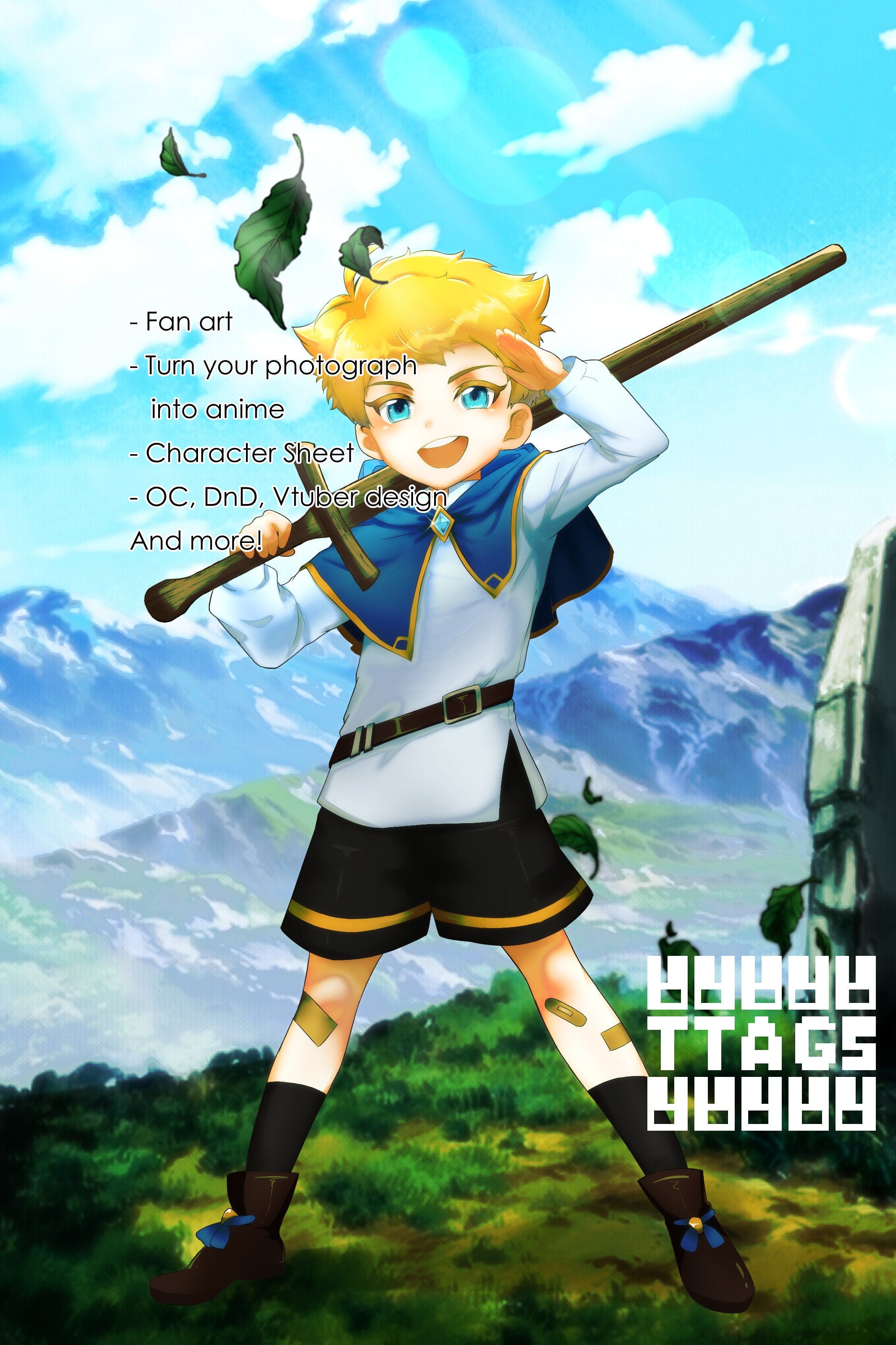 Digital Art Commissions |  Anime Style