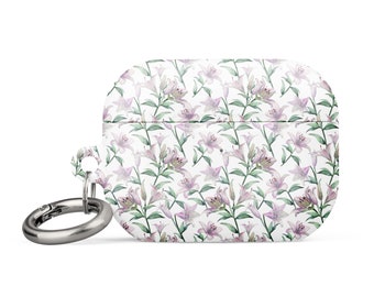 Pink Lillies Decorative MagSafe Case for AirPods® and AirPods® Pro
