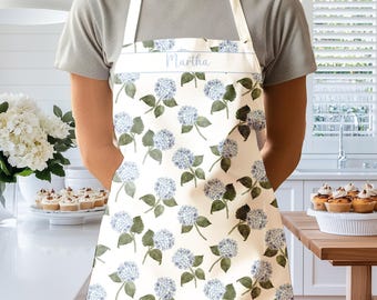 フランス製コットントワルドジュイホルターネックエプロン フランス製