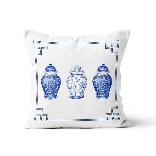 Ginger Jar Pillow Etsy