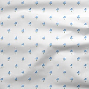 Tela para decoración Forget Me Nots, tela floral cortada a medida, Forget Me Not Fat Quarter