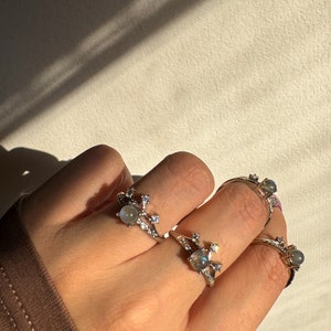 Princess Labradorite Ring image 2