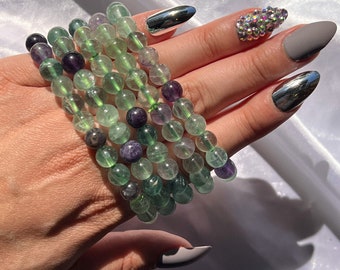 Green Fluorite Bracelet