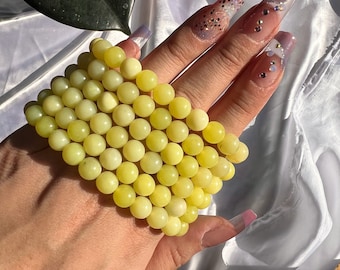 Lemon Jade Bracelet