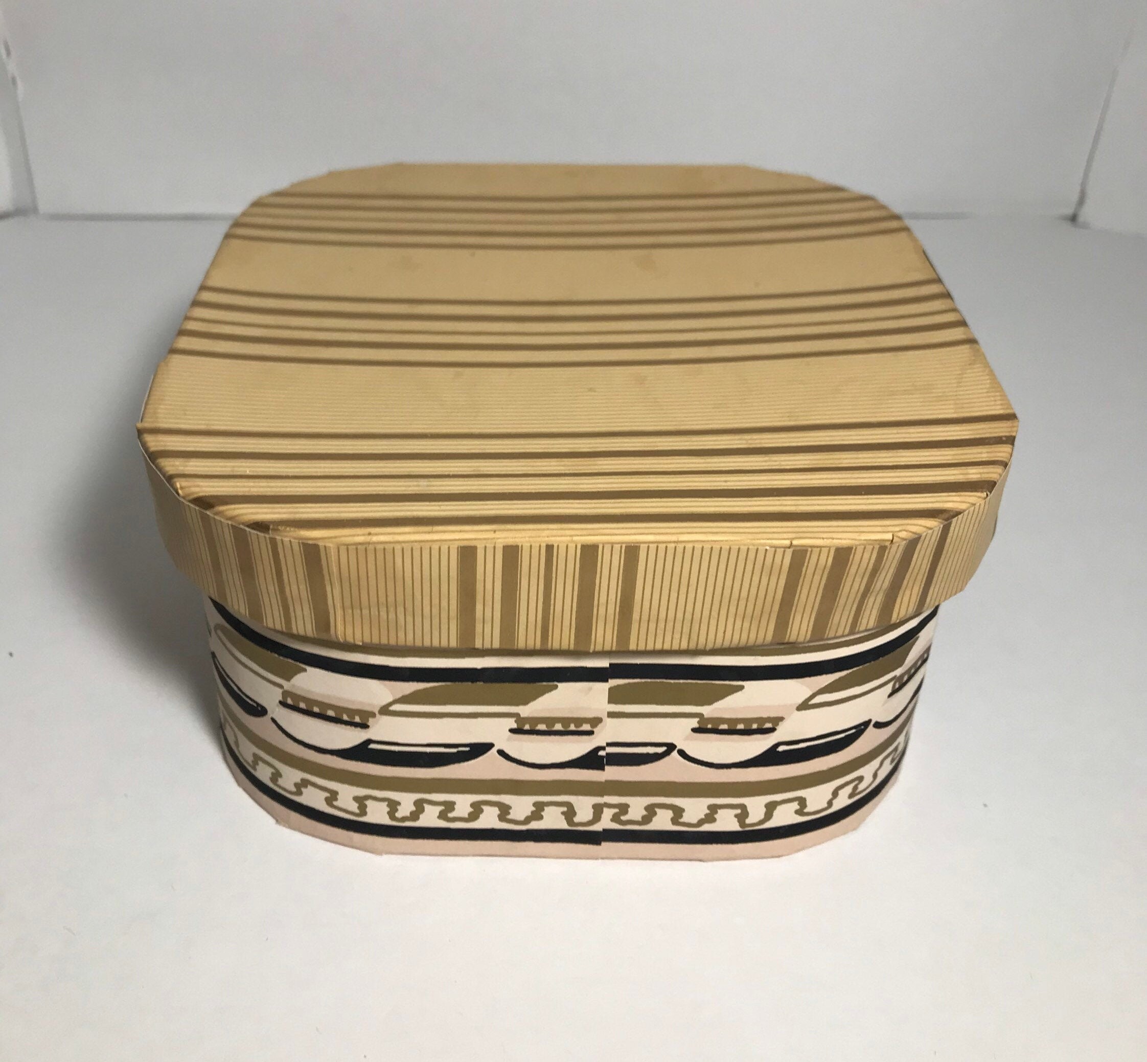 Bandbox del renacimiento griego federal | Etsy