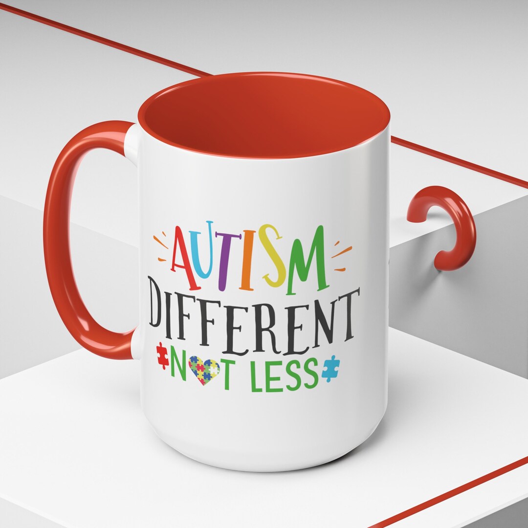 Autism Different Not Less Style 5# Autism Awareness, Autism Acceptance ...