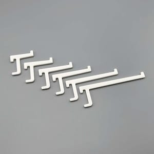 Hooks in every length (10+ pcs) for IKEA SKÅDIS pegboard