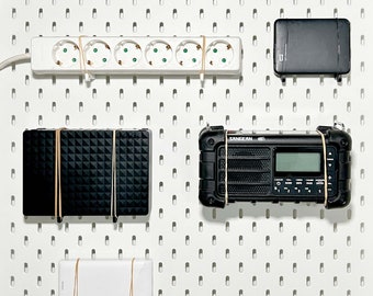 Generic Holder / Power Brick Holder for IKEA SKÅDIS pegboard