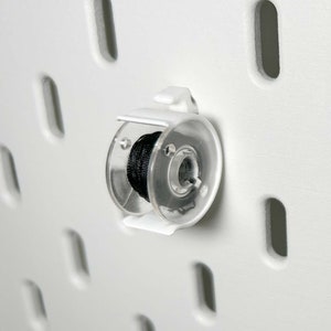Bobbins Spool Holder (helps you organize your spools on IKEA SKADIS pegboard)