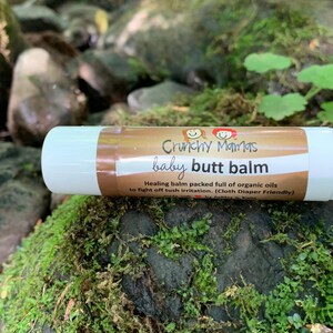 Baby Butt Balm, Diaper Balm, Diaper Rash Ointment, Cloth Diaper, Baby Care, Natural, Organic