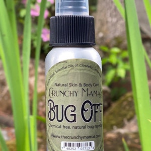 Organic Bug Spray: Natural Insect Repellent, DEET-Free, Kid Safe