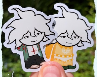 Par de pegatinas de Nagito de Homestuck