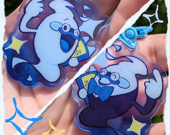 whisper yo kai watch keychain