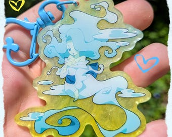 Llavero de perla brillante de Smogmella Yo Kai Watch