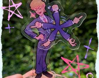reigen arataka mob psycho spinning standee