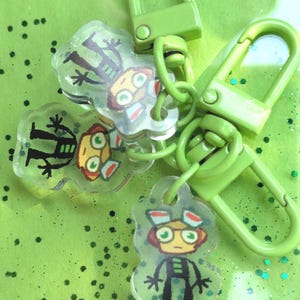 Razputin Aquato Psychonauts clairvoyance acrylic keychain