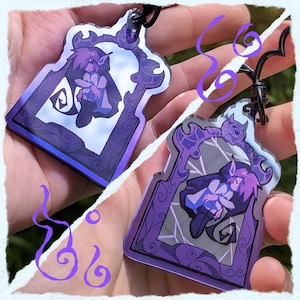 shadow link four swords mirror keychain