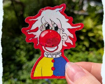 Pegatina holográfica Komaeda Love Mail