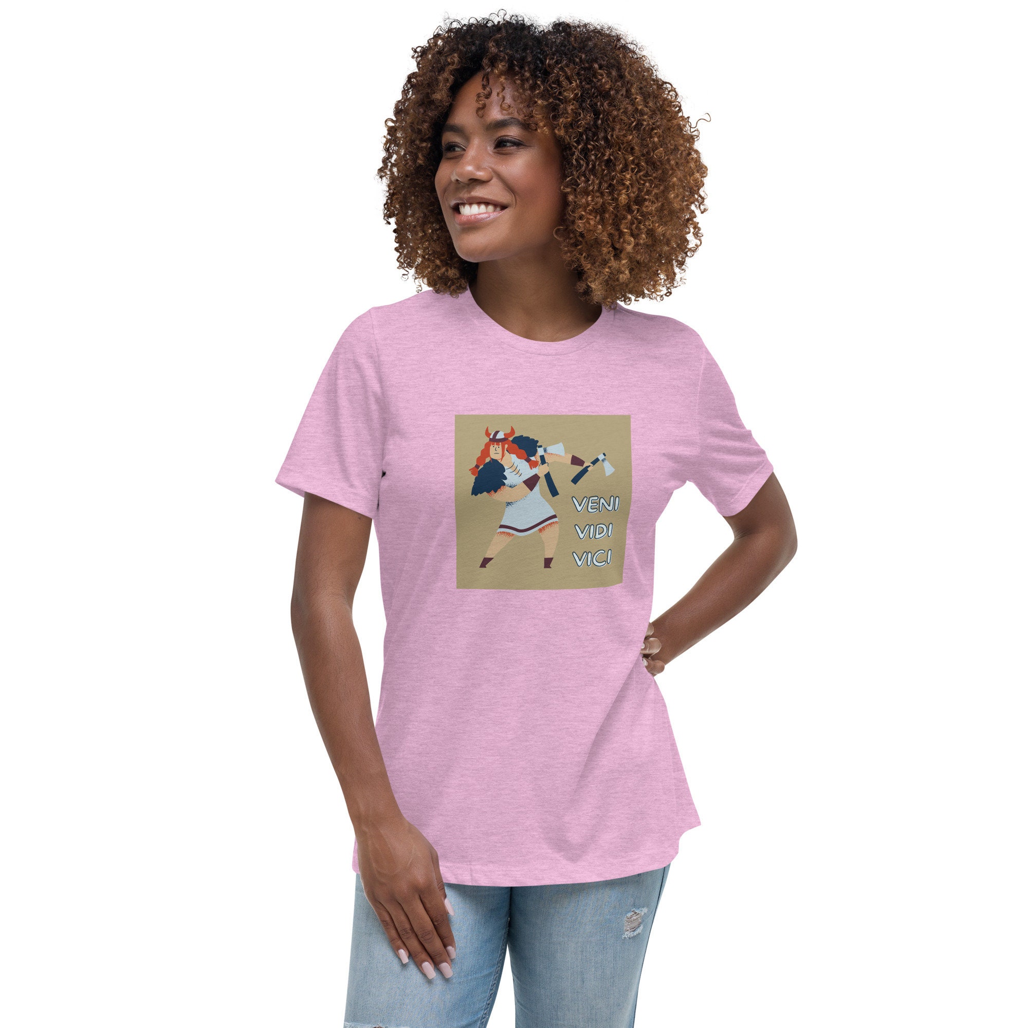 Veni Vidi Vici pink' Men's T-Shirt