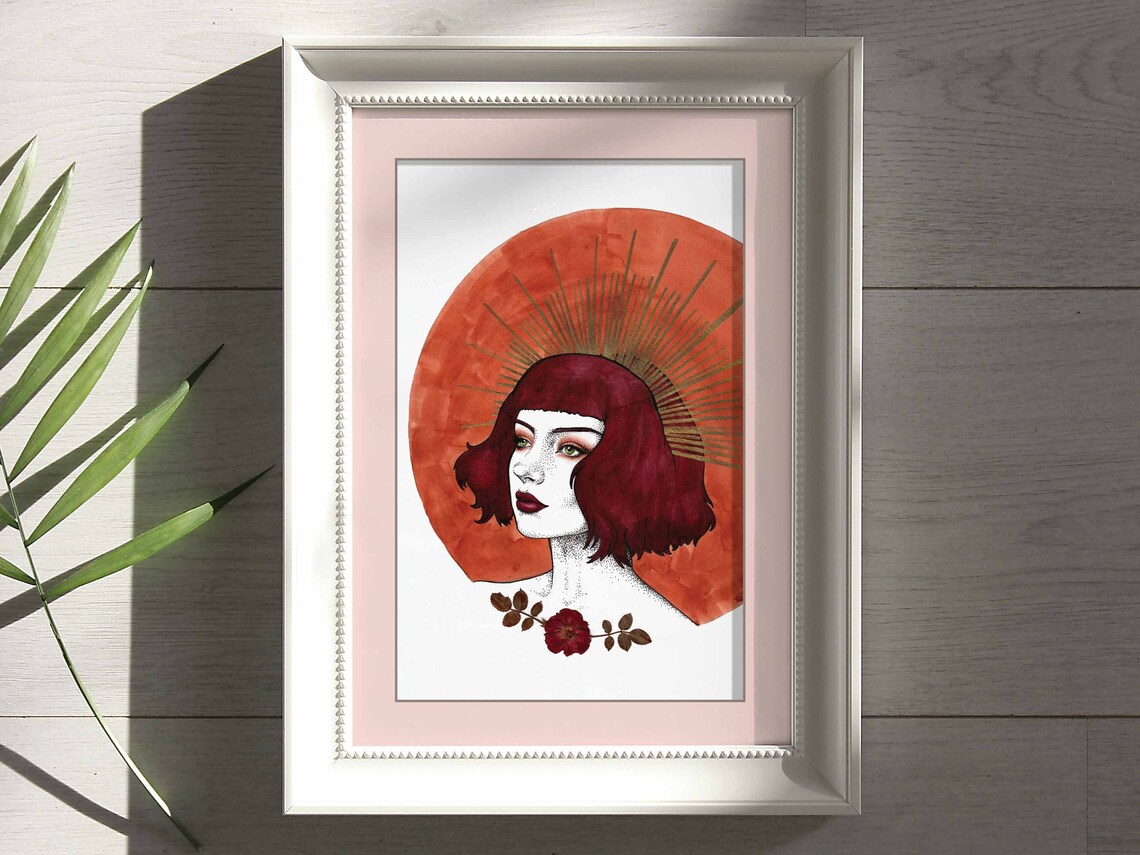 Gold Crown A3 Signed Fine Art Print Wall Art Home Decor Gift Etsy