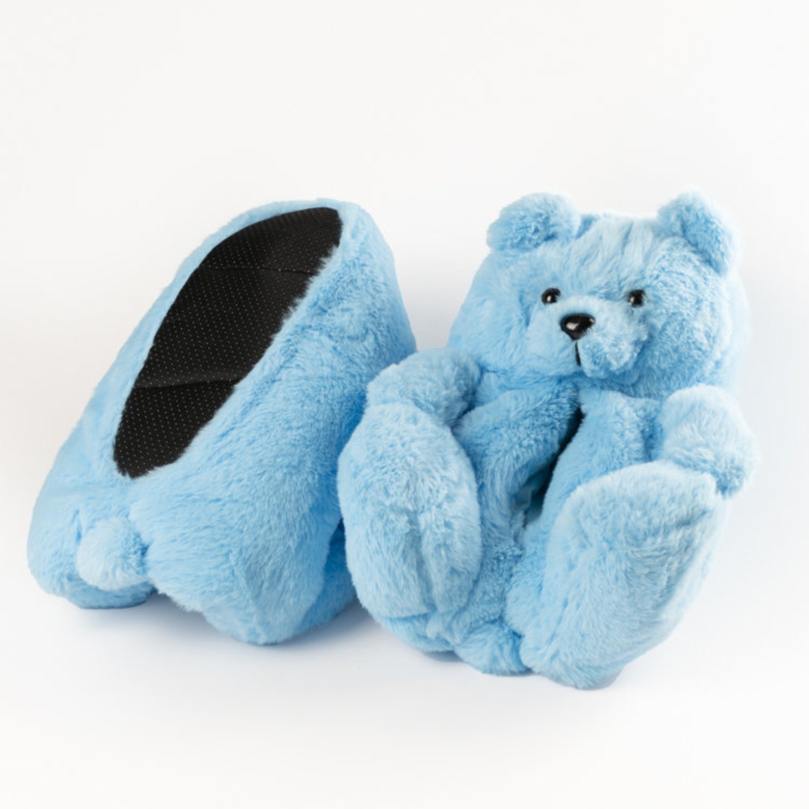 Teddy Bear Slippers Fluffy Tik Tok Viral Bear Slippers Etsy