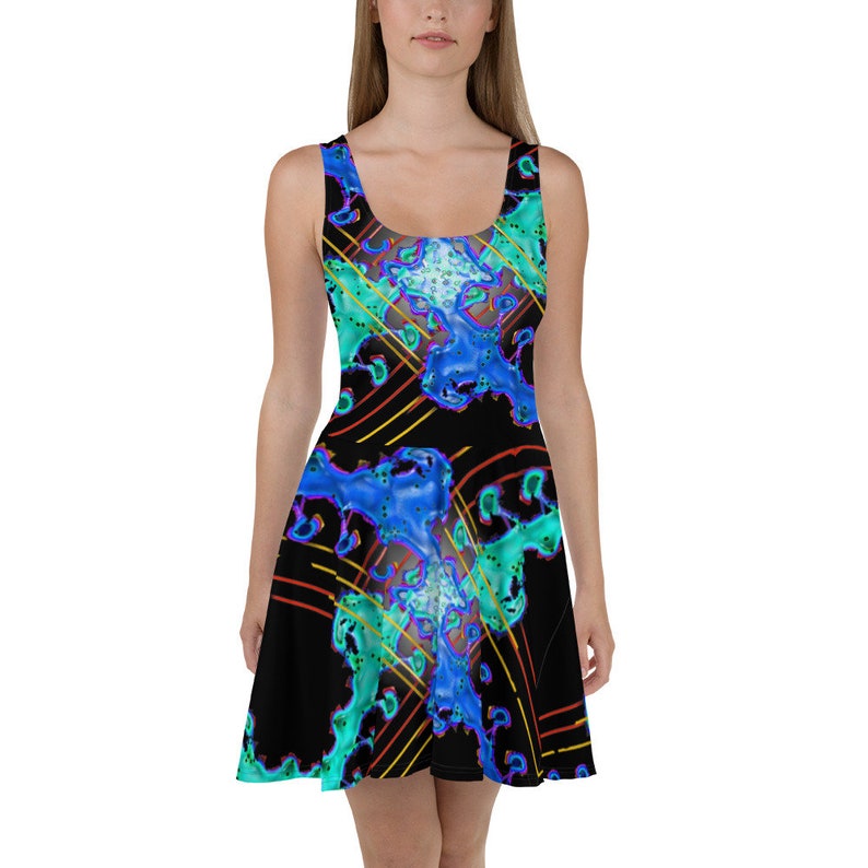 Square Dance Skater Dress by aegiandyad