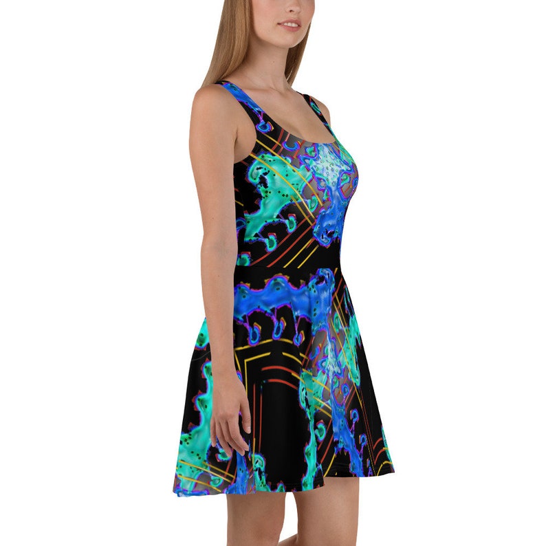 Square Dance Skater Dress by aegiandyad