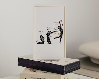 Illustrated Affirmation Card Deck: 44 Empowering Cards by Danica Gim