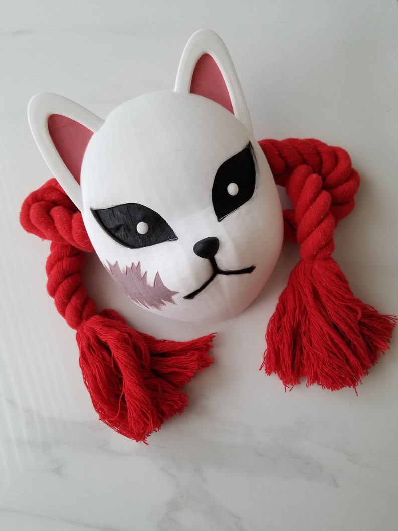 cosplay Kimetsu no Yaiba Sabito Mask OBJ File for 3D Printing