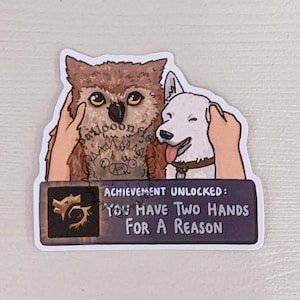 Sticker Owlbear et jeu de grattage
