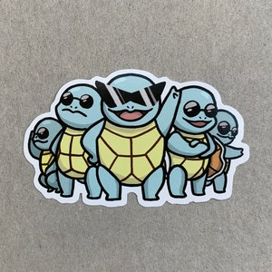 Sticker escouade carapuce