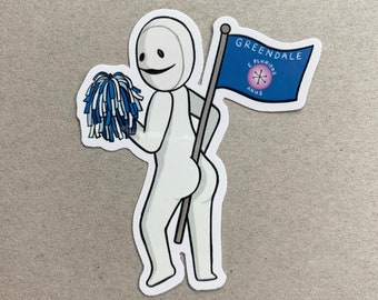 Greendale human being community sticker