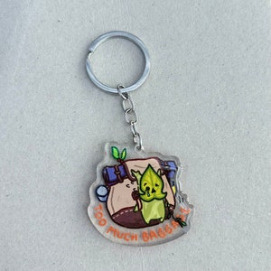 Backpack korok acrylic keychain