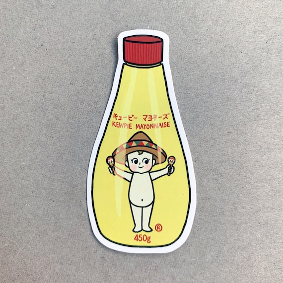 Kewpie Mayonnaise Sticker / Cinco De Mayo Sticker / Cupid Mayo / Mayo  Sticker 