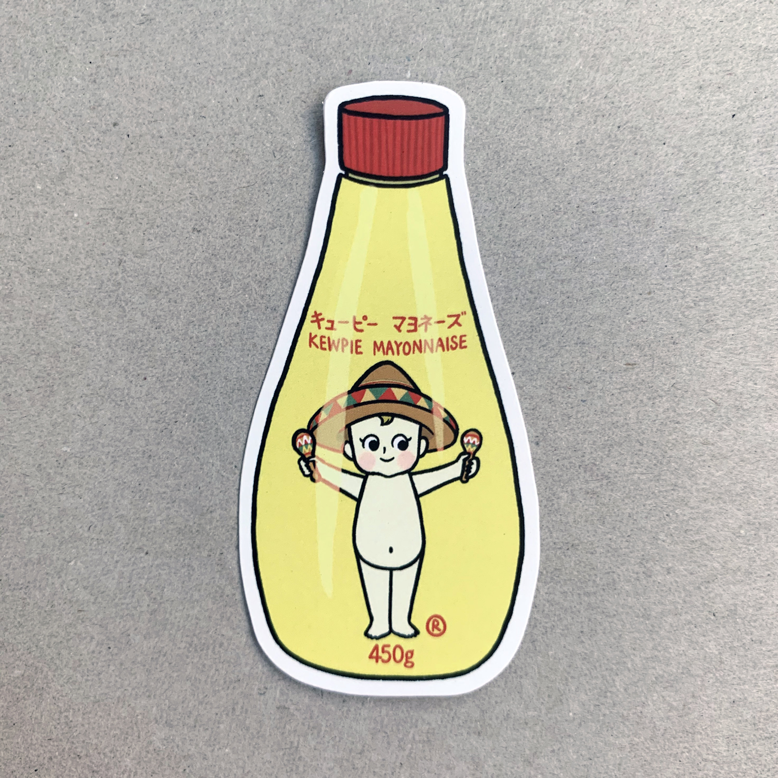 Kewpie mayonnaise sticker / cinco de mayo sticker / cupid mayo Etsy