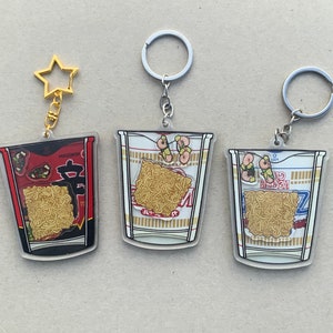 Instant Ramen Key Chain Instant Ramen Key Chain