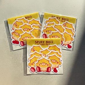 Pufferfish cuties sticker pack