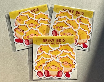 Pufferfish cuties sticker pack