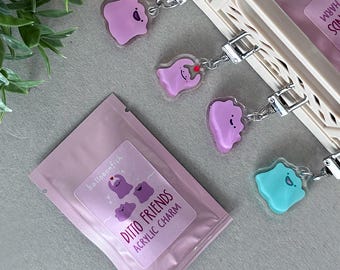 Ditto acrylic mystery charm / keychain