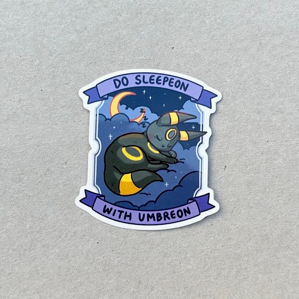 Do sleepeon with umbreon sticker